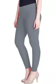  Lyra Cloud Grey Free Size Ankle Leggings