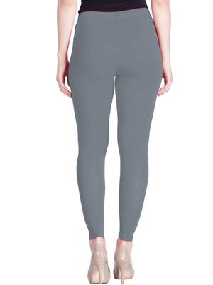  Lyra Cloud Grey Free Size Ankle Leggings 4