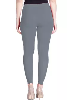  Lyra Cloud Grey Free Size Ankle Leggings