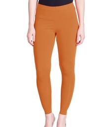  Lyra Fire Orange Free Size Ankle Leggings