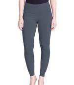  Lyra Stone Grey Free Size Ankle Leggings