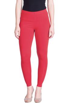  Lyra Light Red Free Size Ankle Leggings