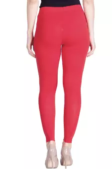  Lyra Light Red Free Size Ankle Leggings