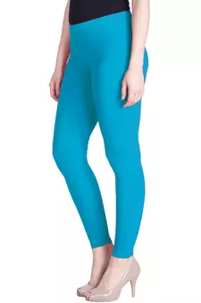  Lyra Aqua Marina Free Size Ankle Leggings