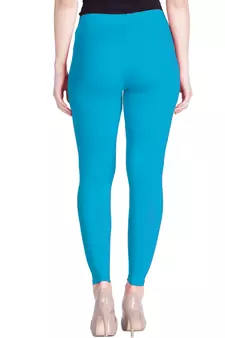  Lyra Aqua Marina Free Size Ankle Leggings