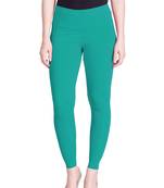  Lyra Aqua Green Free Size Ankle Leggings