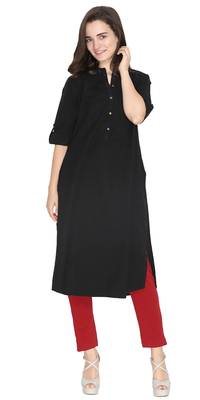  Lyra Parry Red Free Size Kurti Pant 2