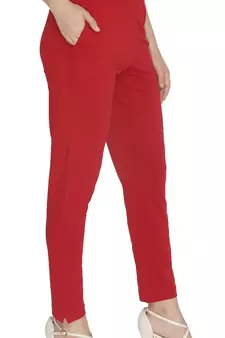  Lyra Parry Red Free Size Kurti Pant