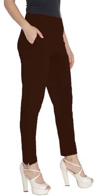 Lyra Brown Free Size Kurti Pant 3