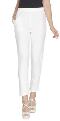  Lyra Off White Free Size Kurti Pant 1