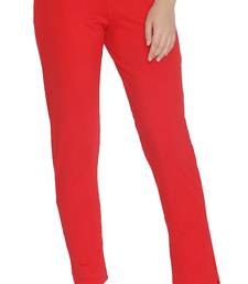  Lyra Red Free Size Kurti Pant