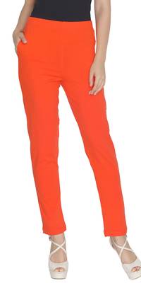  Lyra Orrange Free Size Kurti Pant 1