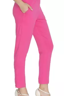  Lyra Light Pink Free Size Kurti Pant
