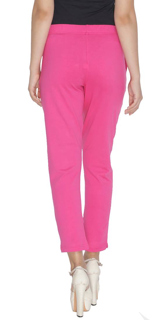  Lyra Light Pink Free Size Kurti Pant