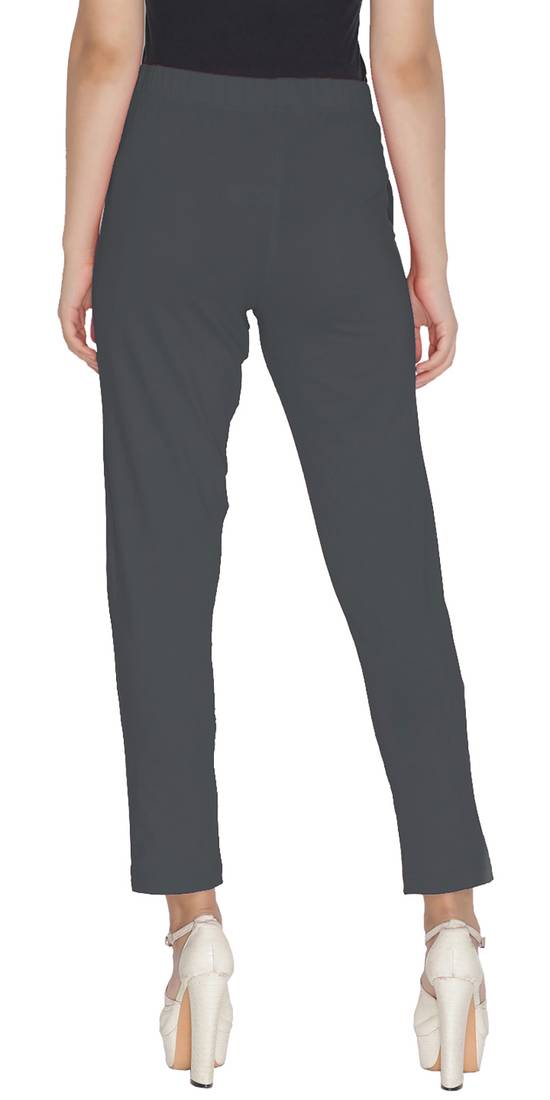 Lux Lyra Steel Grey Free Size Kurti Pant