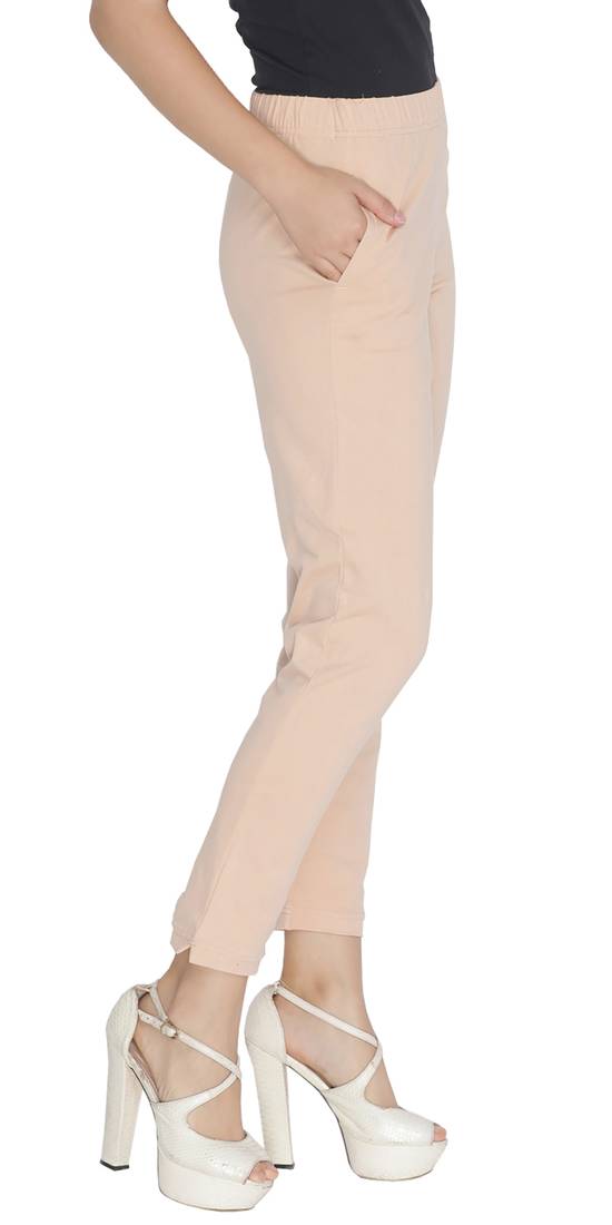  Lyra Peach Free Size Kurti Pant