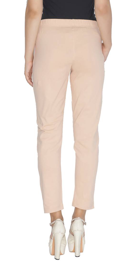  Lyra Peach Free Size Kurti Pant