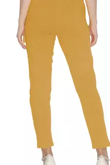  Lyra Rich Gold Free Size Kurti Pant