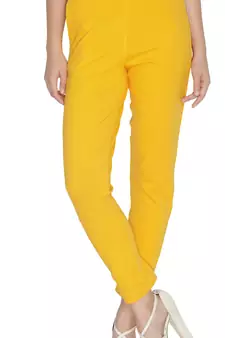 Lyra Yellow Free Size Kurti Pant