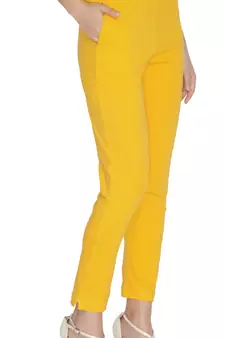  Lyra Yellow Free Size Kurti Pant