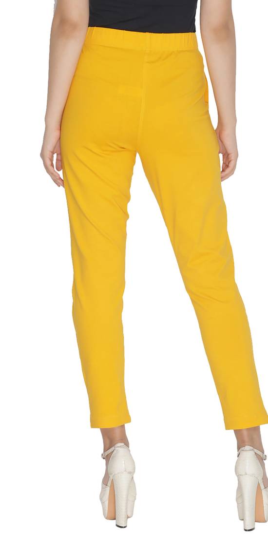  Lyra Yellow Free Size Kurti Pant