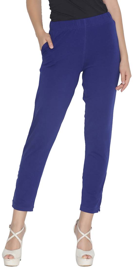  Lyra Royal Blue Free Size Kurti Pant