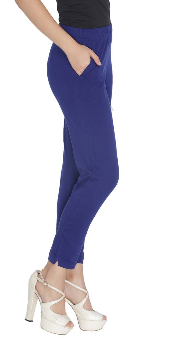  Lyra Royal Blue Free Size Kurti Pant