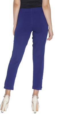  Lyra Royal Blue Free Size Kurti Pant 4