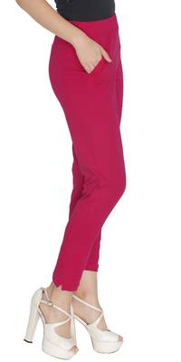 Lux Lyra Bubble Gum Free Size Kurti Pant 3