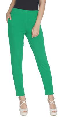  Lyra Forest Green Free Size Kurti Pant 1