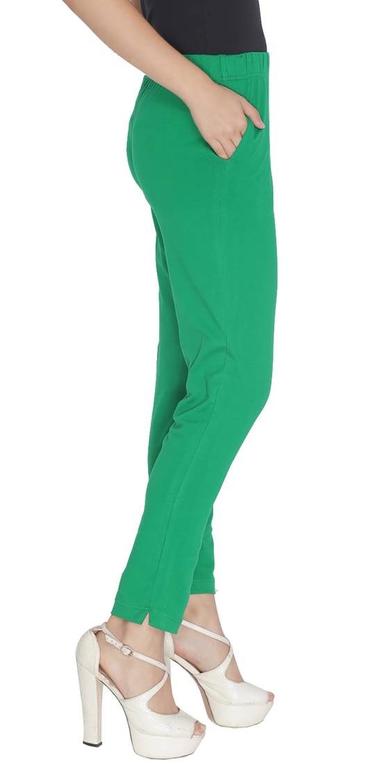  Lyra Forest Green Free Size Kurti Pant