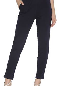  Lyra Deep Navy Free Size Kurti Pant