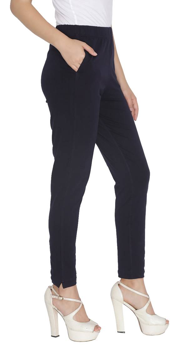  Lyra Deep Navy Free Size Kurti Pant