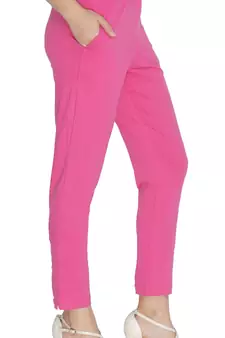  Lyra Candy Pink Free Size Kurti Pant