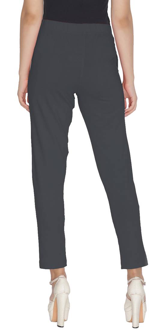  Lyra Smoke Grey Free Size Kurti Pant