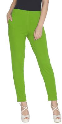  Lyra Light Green Free Size Kurti Pant 1