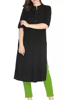  Lyra Light Green Free Size Kurti Pant