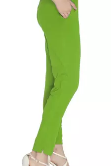  Lyra Light Green Free Size Kurti Pant