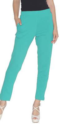  Lyra Mint Green Free Size Kurti Pant 1