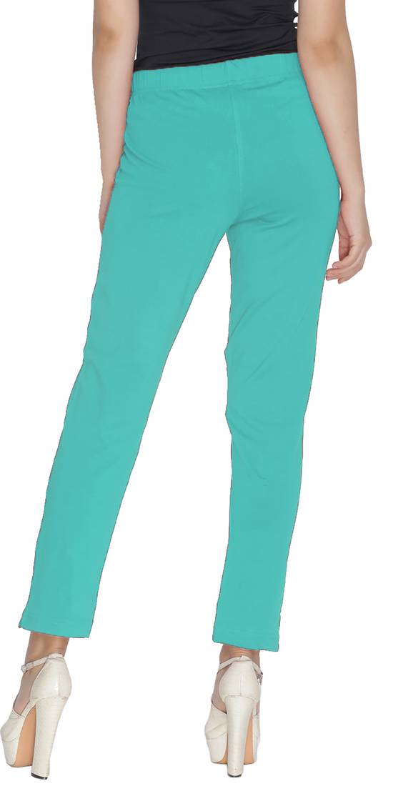  Lyra Mint Green Free Size Kurti Pant