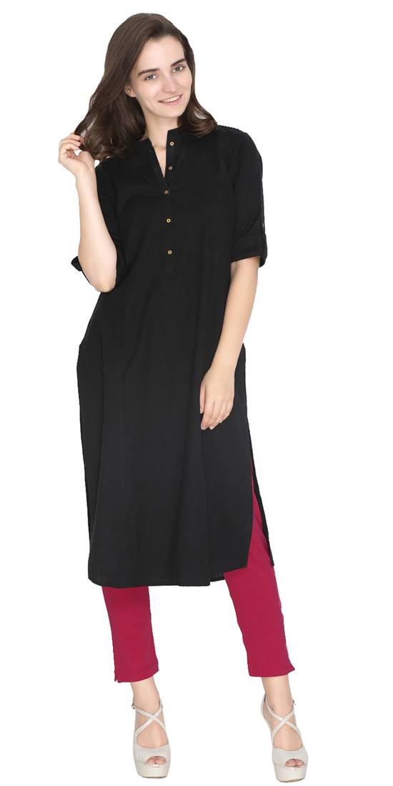  Lyra Rose Wood Free Size Kurti Pant