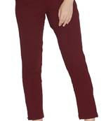  Lyra Medium Maroon Free Size Kurti Pant