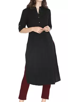  Lyra Medium Maroon Free Size Kurti Pant