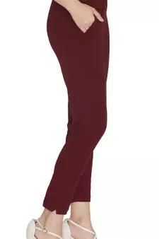  Lyra Medium Maroon Free Size Kurti Pant