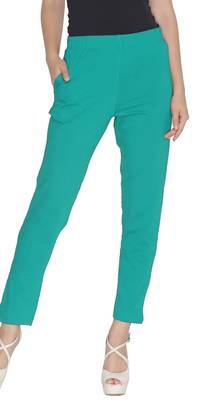  Lyra Aqua Green Free Size Kurti Pant 1