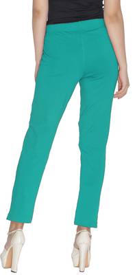 Lyra Aqua Green Free Size Kurti Pant 4
