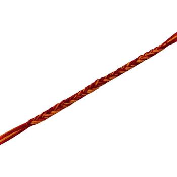 Simple Braided Rakhi Red/Yellow Color Thread Mauli For Raksha Bandhan 3