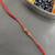 Simple Rudraksha Rakhi With Beads Multicolor Thread Rakhi For Raksha Bandhan