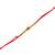Beautiful Simple Pearl Rakhi With Beads Red Thread Rakhi For Raksha Bandhan