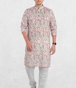 Men's Inde Print Kurta Set